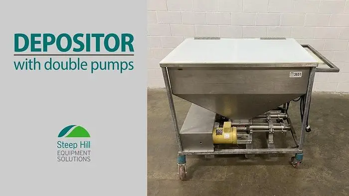 Depositor With Double Pumps
