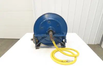 Hannay Reels 716-19-20C SR Retractable Industrial Air Hose Reel 1/2" X 37'