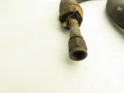 Nordson 819078 Hot Melt Glue Hose 8' Long 37° Flare 3/8" (-6) Fitting