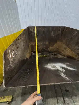 60" X 65" X 50" DUMP HOPPER: STOCK #22892