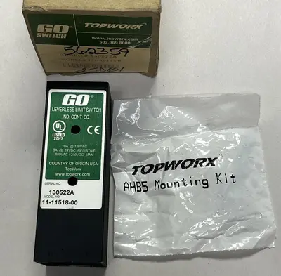 Used TOPWORX GO SWITCH 11-11518-00 Miscellaneous Equipment (Electrical & Power) | Surplus Asset Holdings #1192922