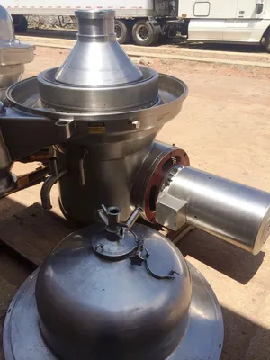 (3) Westfalia SAMM 12006 milk separators, 316SS.