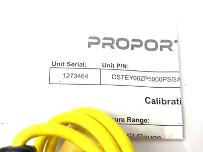 New | in-Stock PROPORTION AIR REV. B HIGH PRESSURE TRANSDUCER Pressure Transmitters Michigan US | Maverick Industrial Sales #1090903