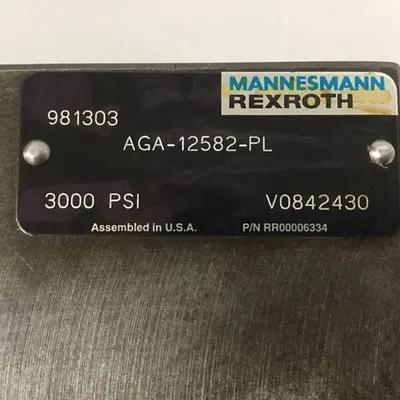 USED MANNESMANN REXROTH AGA12582PL