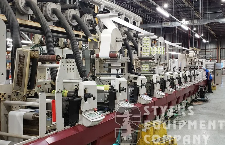 Used 2005 MARK ANDY XP5000 Flexo Printing Presses Kansas US | Styers Equipment Company #225535