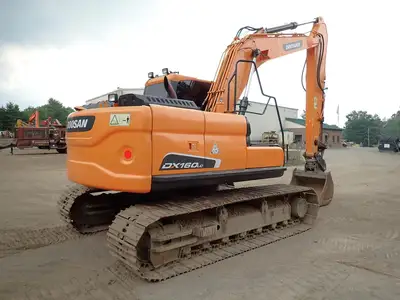 Used 2014 DOOSAN DX160 LC-3 Crawler Excavators Massachusetts US | Brookside Equipment Sales #1422137