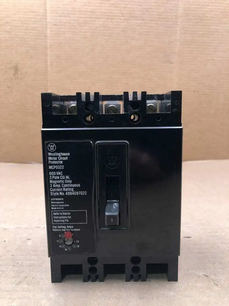 USED WESTINGHOUSE MCP0322