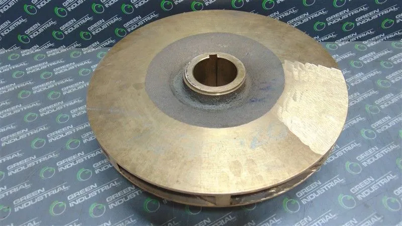Unbranded 9 Vane Impeller 2-11/16" Bore 1/2"x1/4"x3-1/4" Keyway New