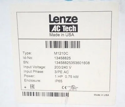 NEW LENZE 13458825