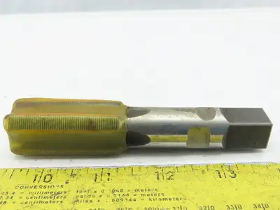 Hanson Whitney J-189 59/64-28 NS 4 Flute Plug Tap 9/16" Square Shank