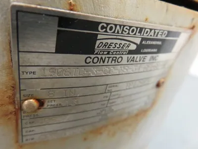 Consolidated Safety Relief Valve Size 8"