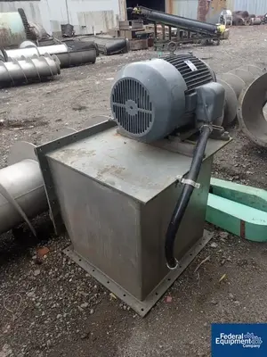 USED Asdor Limited 27"x 36' Asdor Vertical Screw Conveyor, S/S