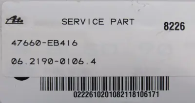 NEW NISSAN BOSCH 47660-EB416 ABS PUMP 47660-EB416 06.2190-0612.3 06.2190-0106.4