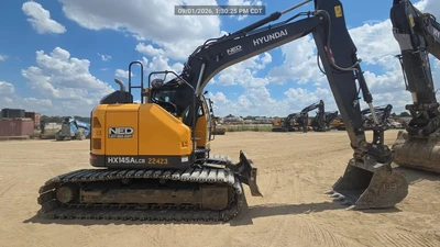 Used 2025 HYUNDAI HX145A LCR Crawler Excavators Texas US | National Equipment Dealers #1422277