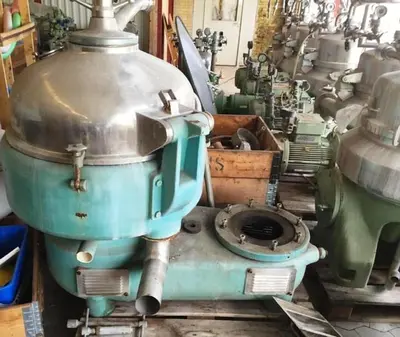 Westfalia StK 15007 nozzle centrifuge, 316SS.