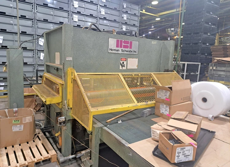 Used HERMAN SCHWABE HERMAN SCHWABE SR-230 PRESS Die Cutting Presses Michigan US | Alma Machinery #899847