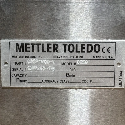 New | in-Stock Mettler Toledo 095811405-1 Platform Scales Indiana US | J&J Industrial Supply #1377318