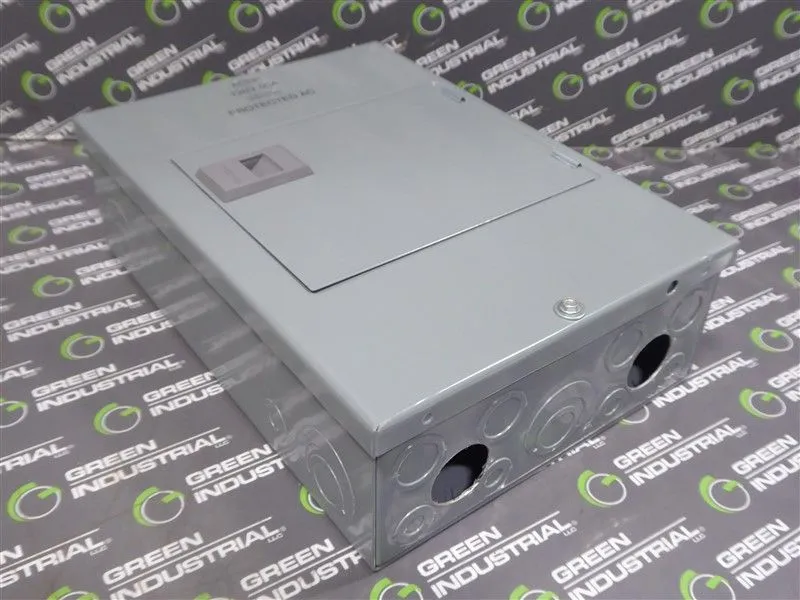 Square D Q06-12L100DS Load Center 100 Amps 120/240VAC 1 phase with breakers Used