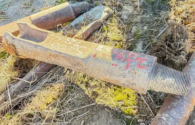 Used AFTERMARKET 5-1/4” X 23" CABLE TOOL DRILLING CHISEL BIT Drills Pennsylvania US | East West Machinery & Drilling #1417199