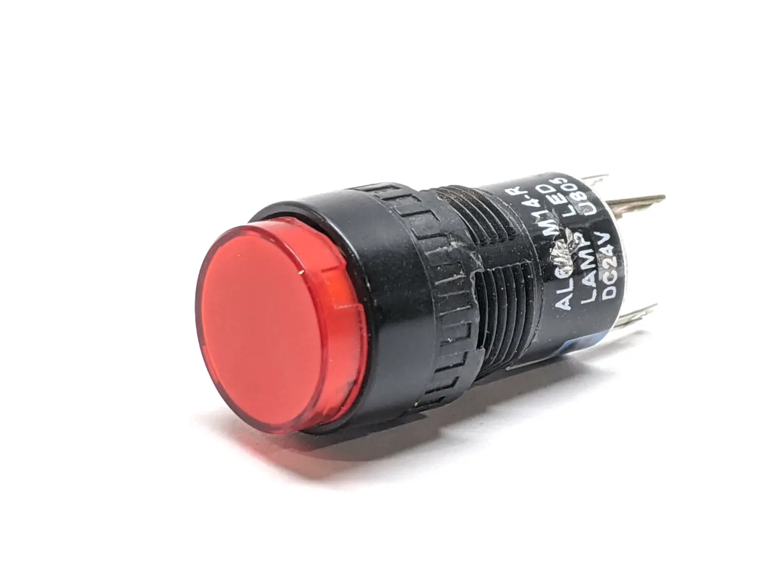 AL6M-M14-R | IDEC  Red LED Illuminated Panel Mount Push Button AL6-M 24VDC 16MM - Used