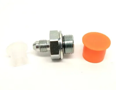 4-6F4OMXS | Parker  37 Degree Flare JIC Tube Fitting 3/8"-19 BSPP 7/16"-20 UNF - New Other