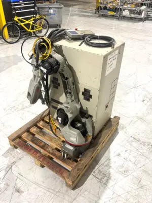 Used YASKAWA UP6 ROBOT CONTROLLER SYSTEM, TEACH PENDANT, CABLES Robot Parts | Maverick Industrial Sales #1104140