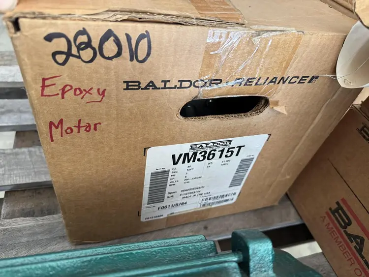 New | in-Stock BALDOR RELIANCE INDUSTRIAL MOTORS VM3615T Motors (misc) Ohio US | Regal Equipment Inc #219277