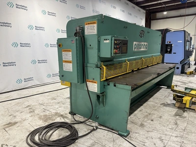 Used 2002 PIRANHA M 1/4-10 Power Squaring Shears (Inch) Illinois US | Revelation Machinery #1283720