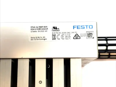 USED FESTO VALVE TERMINAL, PNEUMATIC MANIFOLD ASSEMBLY