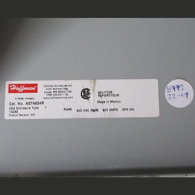USED HOFFMAN AST4604R