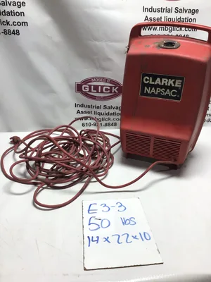 Clarke Napsac 424 Electronic Vacuum 120V 5.8A 60Hz