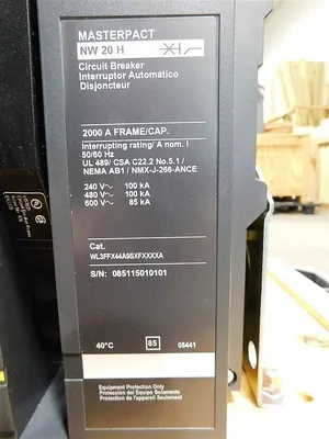 USED SQUARE D NW 20 H