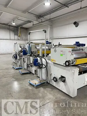 USED CEFLA SORBINI SMARTPRINT T/20-3-STP TRIPLE HEAD PRINT & IR LINE