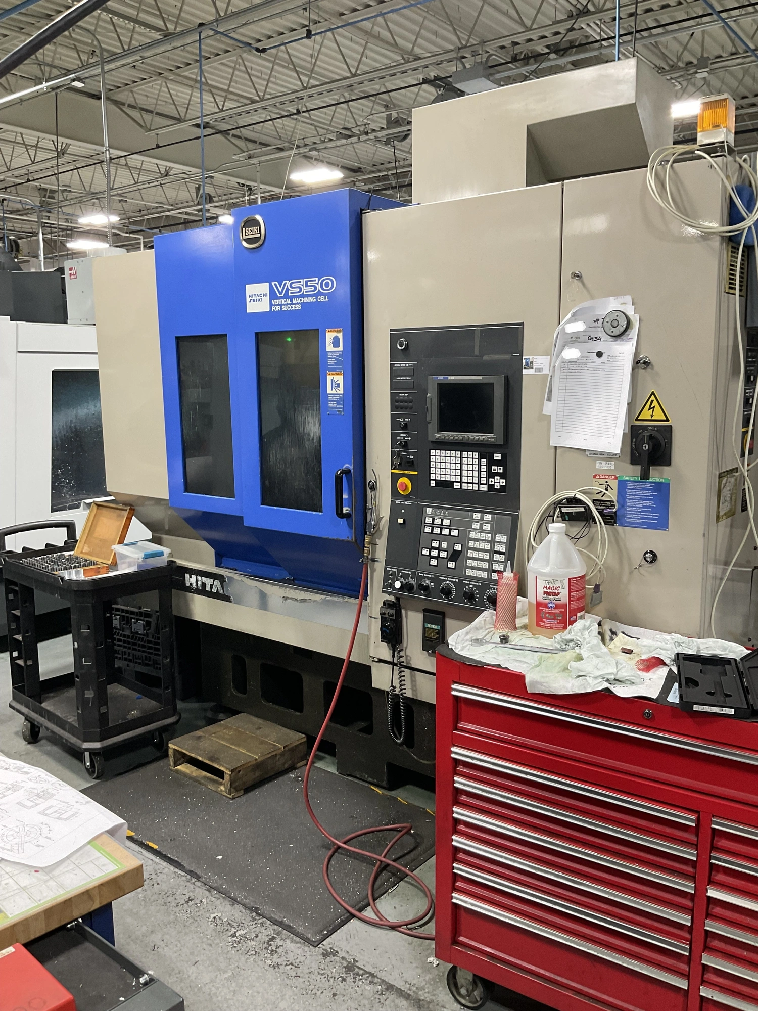 USED HITACHI SEIKI VS50