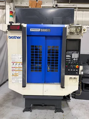 2015 BROTHER SPEEDIO S500X1 Vertical Machining Centers CNC | CNC EXCHANGE (2)