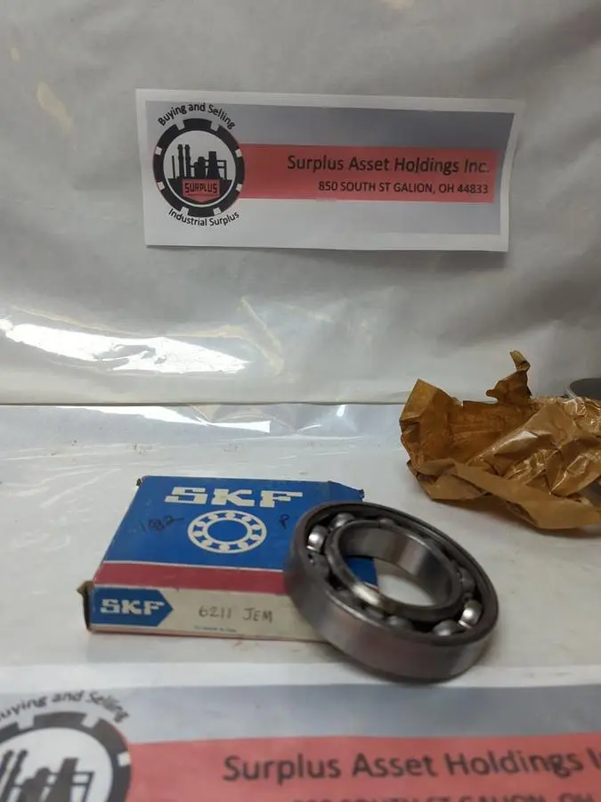 New | in-Stock SKF 6211 JEM Bearings | Surplus Asset Holdings #1190624