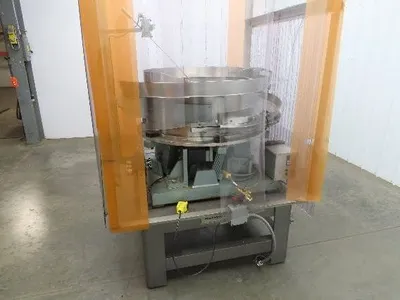 Vibracraft Vibratory Parts Feeder 30" Stainless Bowl Bottle Cap Sorter 115V