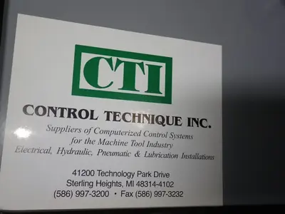 Control Technique Inc Control Panel
