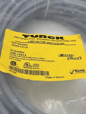 New | in-Stock TURCK TURCK WAKW 4.5T-20 Sensors | ND Industrial Surplus #1214188