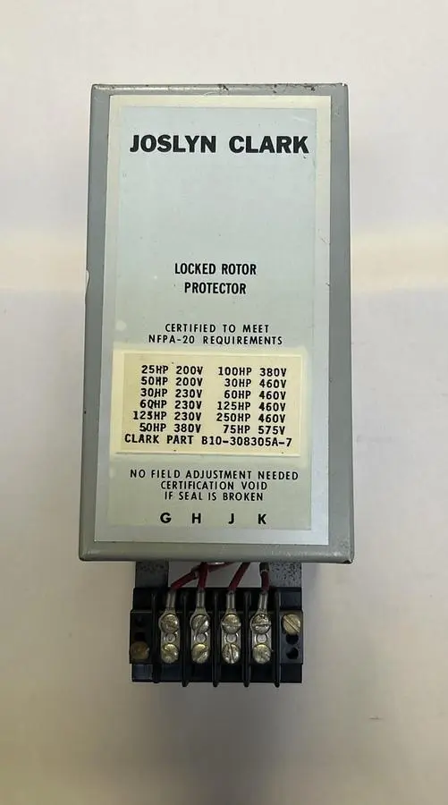 Used JOSLYN CLARK B10-308305A-7 Relays & Switches Ohio US | Surplus Asset Holdings #1247435