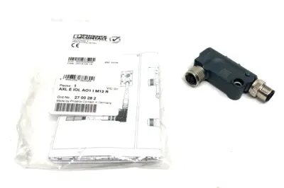 USED PHOENIX CONTACT AXIOLINE E-IO LINK ANALOG CONVERTER MODULE
