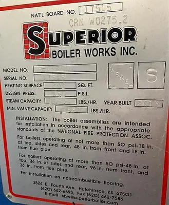 USED 2013 SUPERIOR 8-X-200