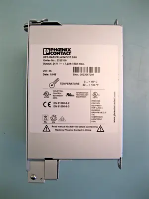USED Phoenix Contact UPS-BAT/VRLA/24DC/7.2AH