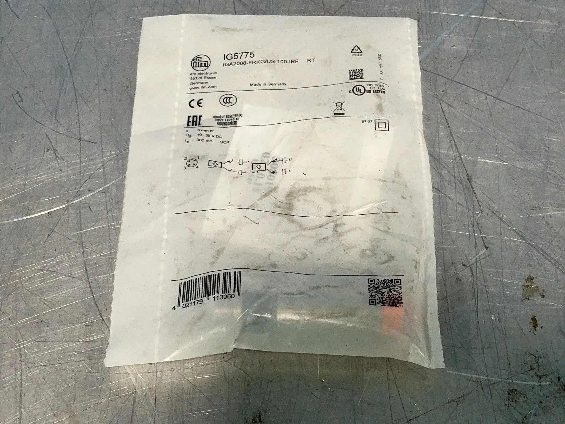 New | in-Stock IFM IG5775 Proximity Sensors Ohio US | HGR 24 #1326252