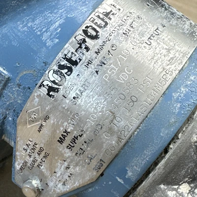 Used Rosemount 3051CG4A22A1AS1B4M5E5 Meters - Misc Indiana US | J&J Industrial Supply #1285259