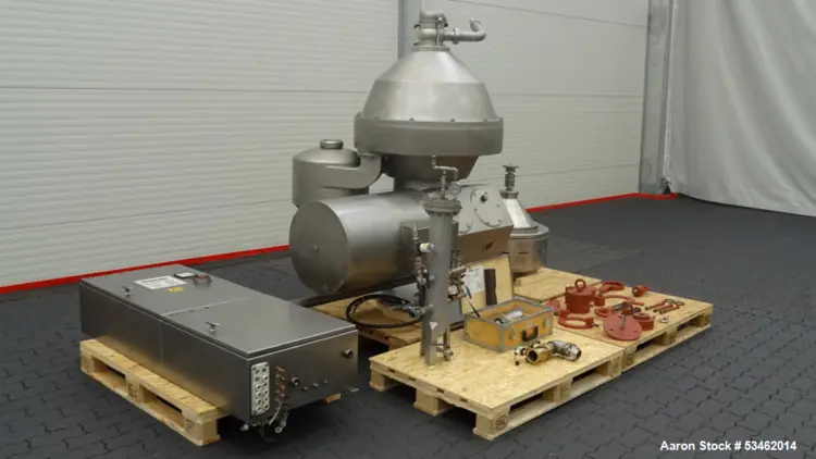 Used ALFA LAVAL BMRPX 714-HGV-14C-60 Disc Automatic Centrifuges Illinois US | Aaron Equipment #1176139