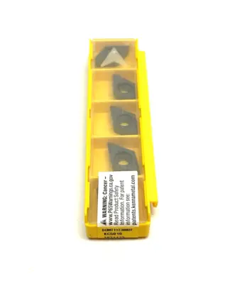 NEW KENNAMETAL SCREW-ON INSERT, POSITIVE D-STYLE, DCMT11T308UF