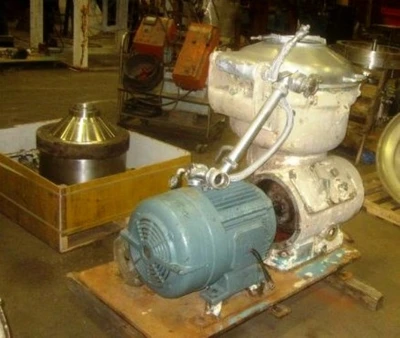 Alfa-Laval SRG 214-15HH-60 hermetic separator, 316SS.