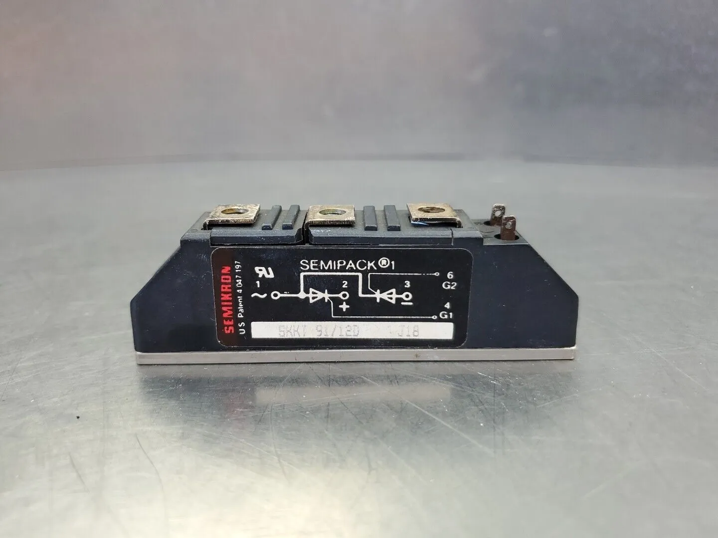 SEMIKRON SKKT 91/12D J18 SEMIPACK POWERBLOCK MODULE. 4C-38