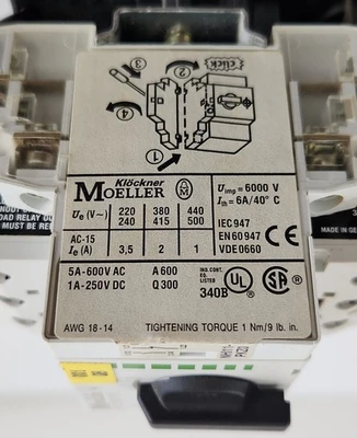 USED Moeller PKZM0-1,6